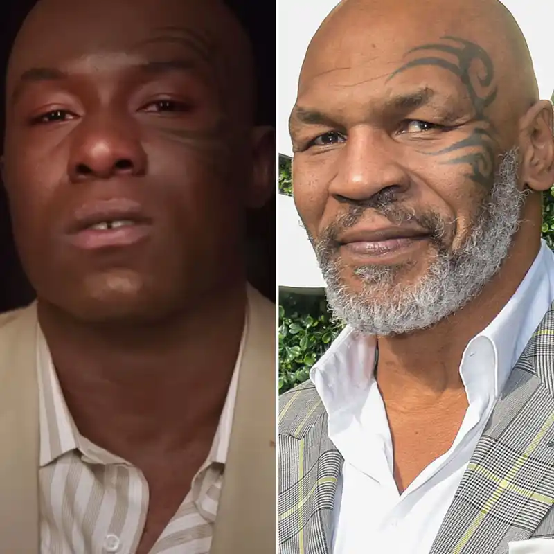 Trevante Rhodes Transforms Into Mike Tyson Hulu Show Face Tat All