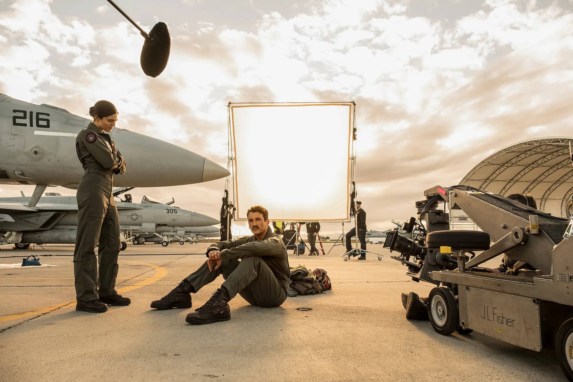 Go Behind-the-Scenes of &lsquo;Top Gun: Maverick&rsquo; With Miles Teller, Glen Powell, Jay Ellis and More: Photos