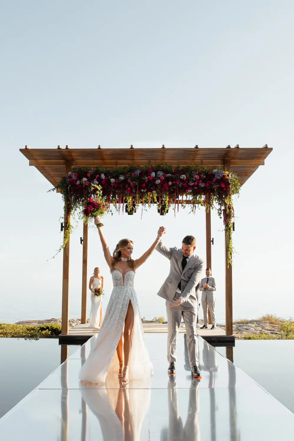 Golfer Brooks Koepka and Jena Sims Wed in Turks and Caicos: &lsquo;Best Day of My Life&rsquo;