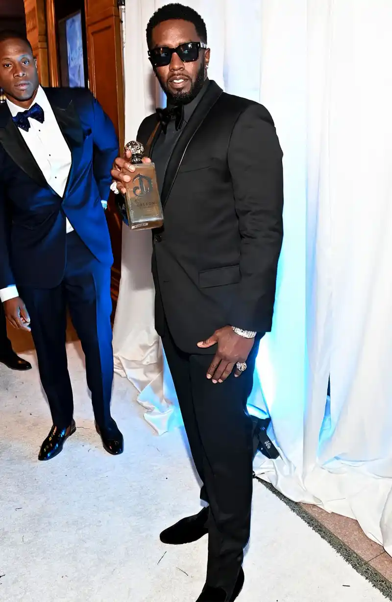 hot pics Sean “Diddy” Combs CÎROC Ultra-Premium Vodka, and DeLeón Tequila Quality Control Music CEO, Pierre “Pee” Thomas Second Annual Black Ball birthday atlanta