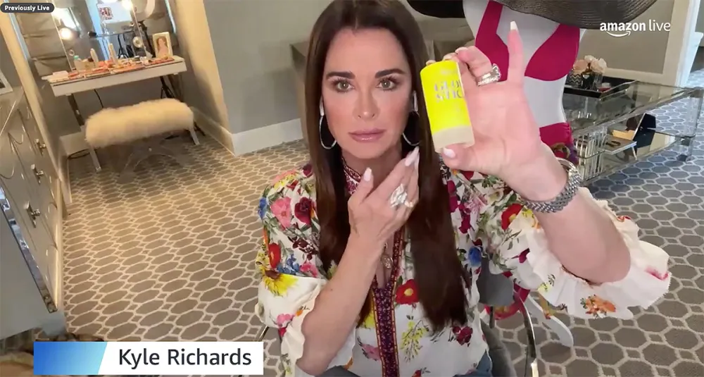 kyle-richards-amazon-live-supergoop