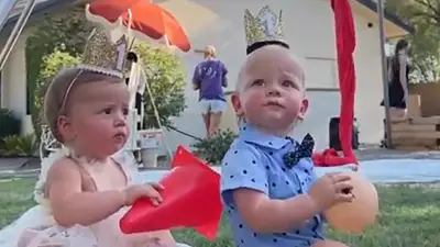 Senna and Lux Are 1! Lauren Burnham, Arie Luyendyk Jr.'s Twins' Baby Album