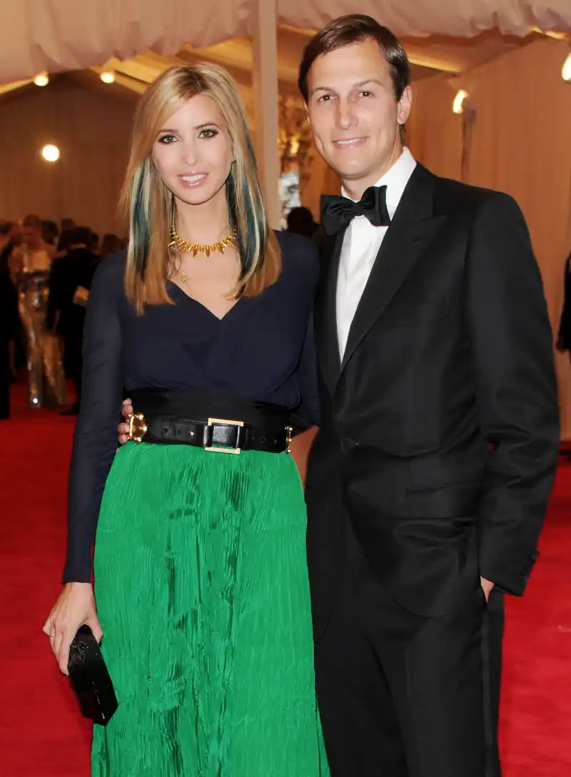 2013 Ivanka Trump and Jared Kushner Timeline of Their Relationship