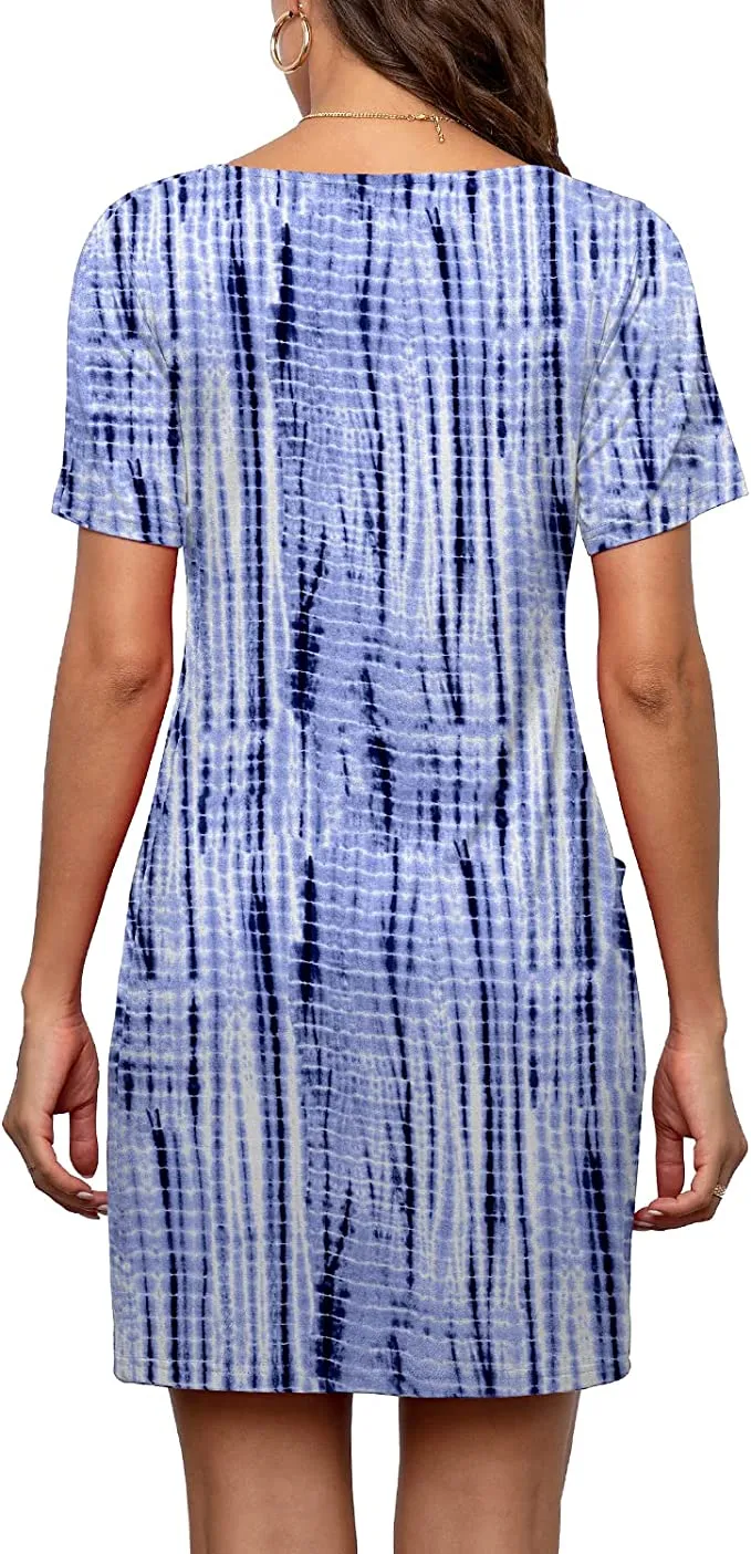 ANRILITA Summer Short Sleeve&nbsp;Dress