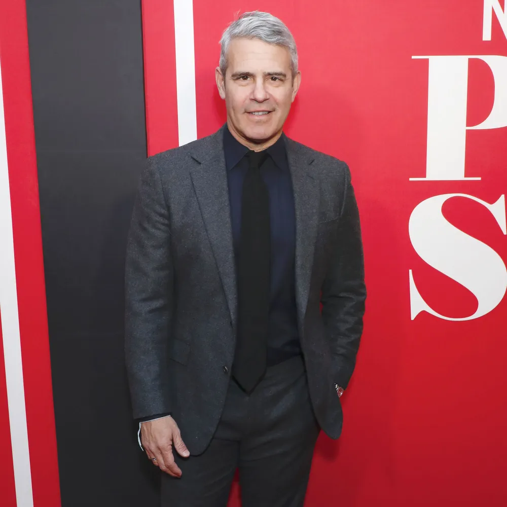 Andy Cohen Burned His Hand After Grabbing Curling Iron