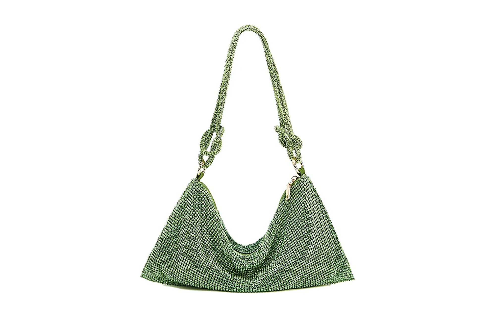 Avilego Rhinestone Hobo Bag