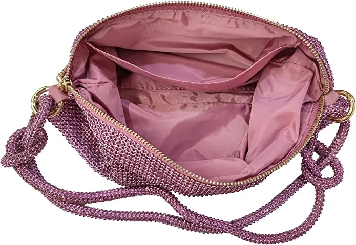 Avilego Rhinestone Hobo Bag