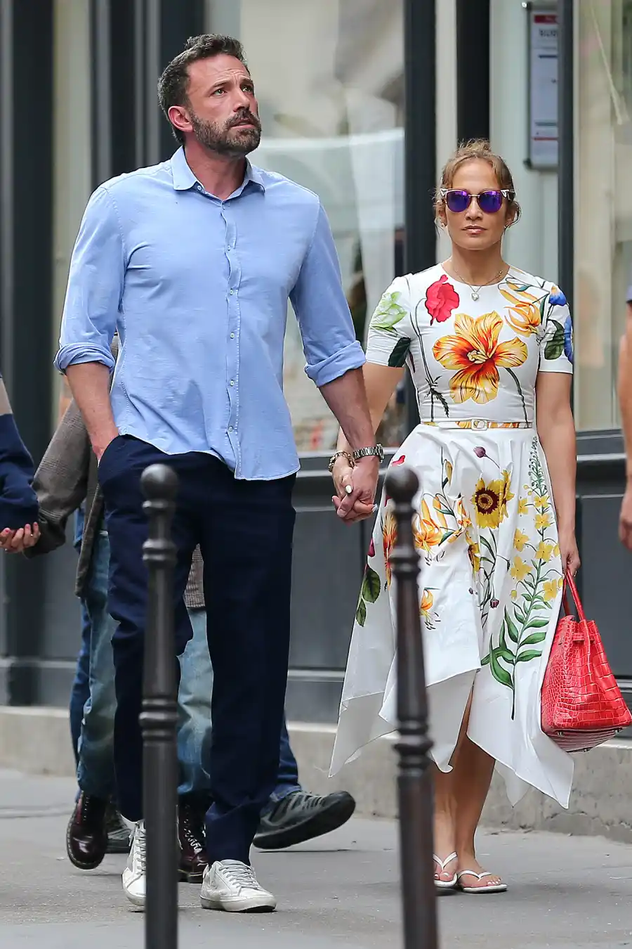 Ben Affleck and Jennifer Lopez Hold Hands as Paris Honeymoon Continues Post-Wedding: See Photos