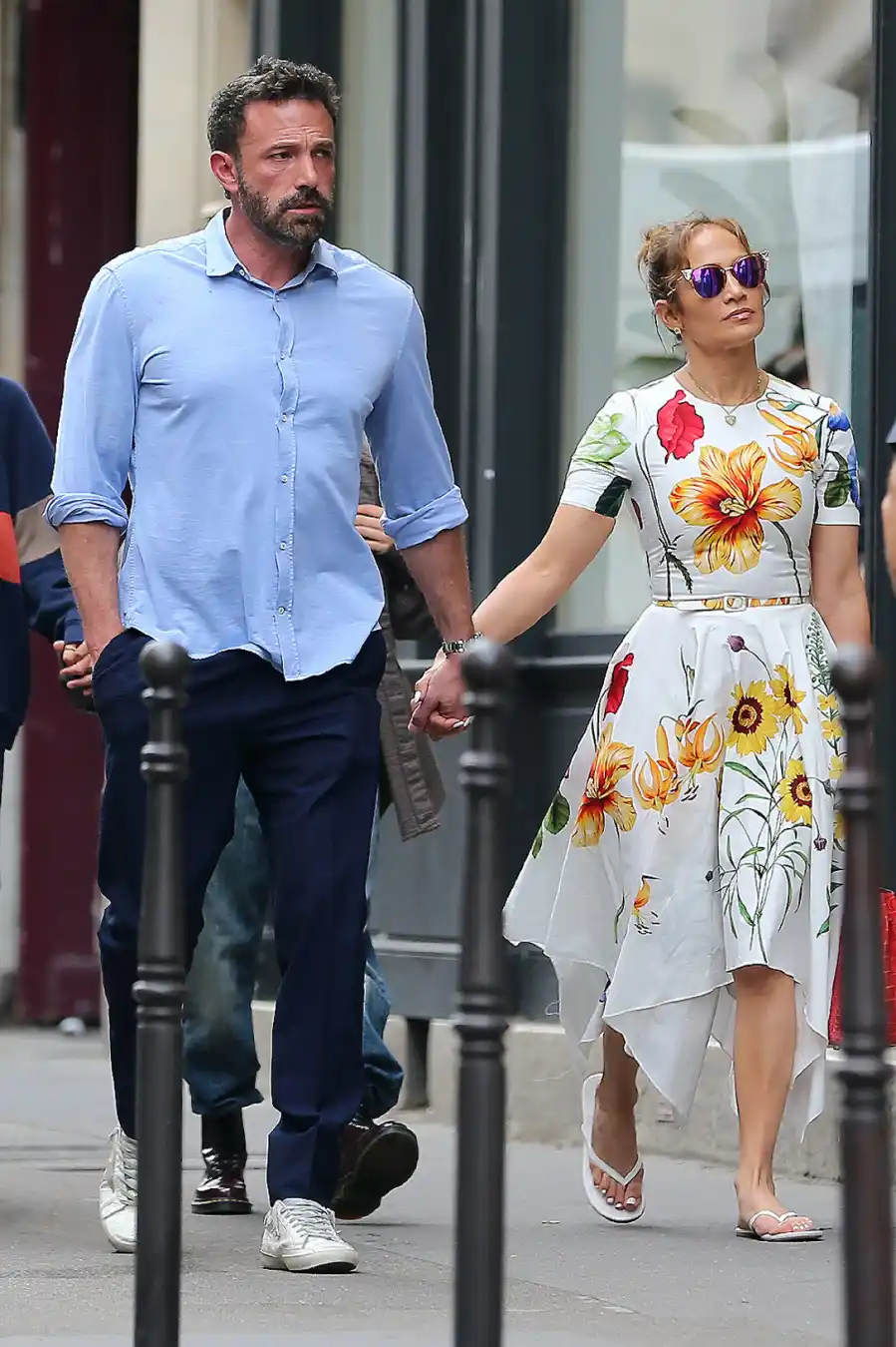 Ben Affleck and Jennifer Lopez Hold Hands as Paris Honeymoon Continues Post-Wedding: See Photos