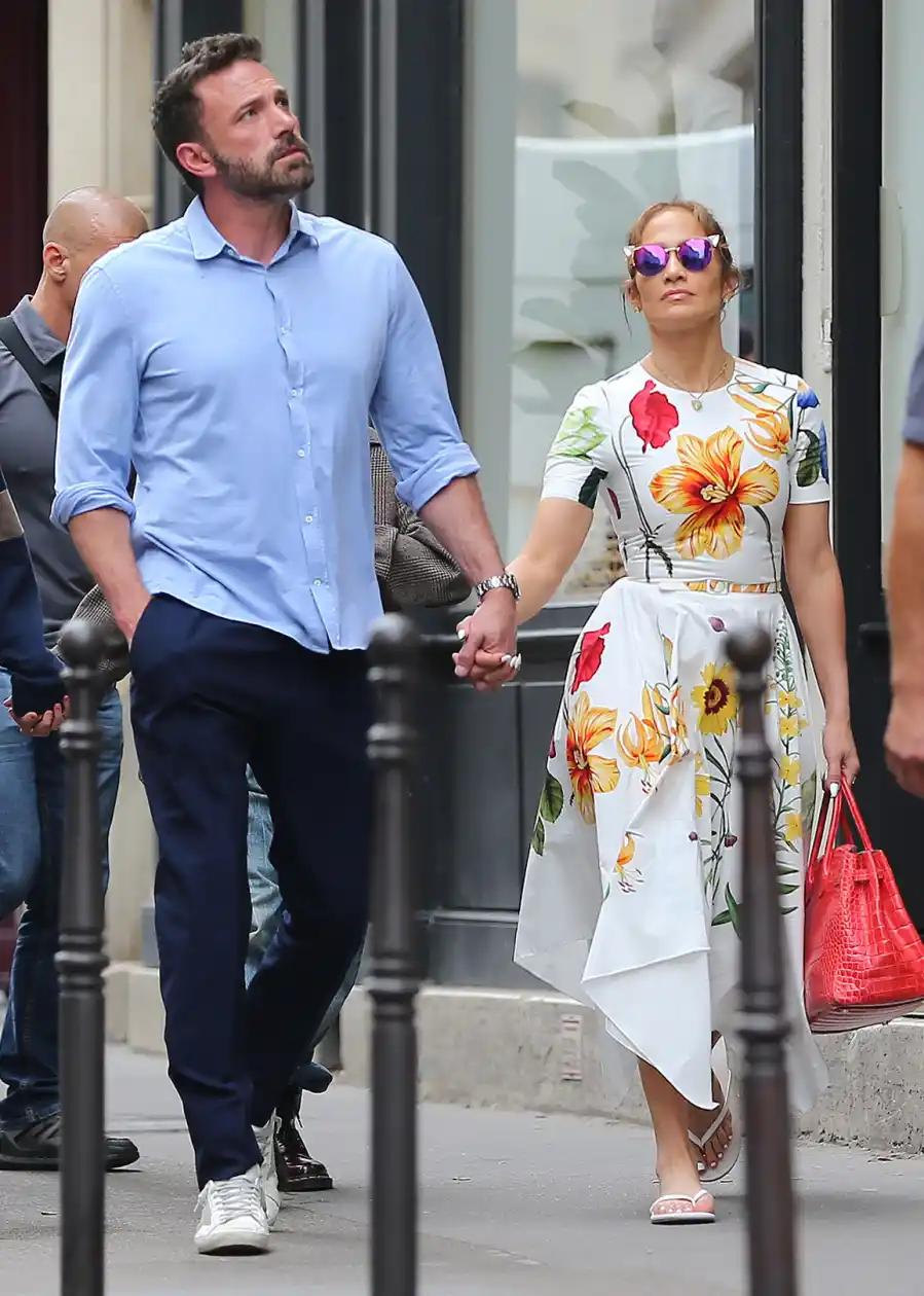 Ben Affleck and Jennifer Lopez Hold Hands as Paris Honeymoon Continues Post-Wedding: See Photos