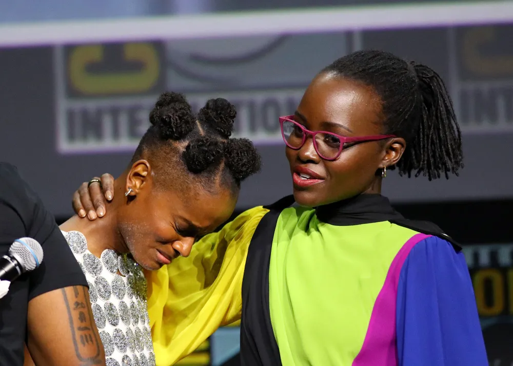 &lsquo;Black Panther&rsquo; Cast Honored Chadwick Boseman&rsquo;s Legacy During Comic-Con Appearance: 'I Can Feel His Hand'