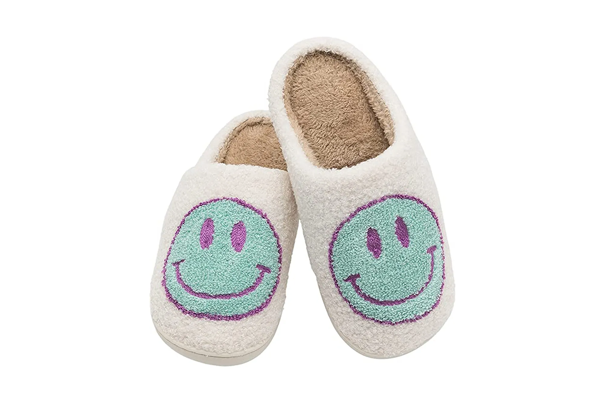 CHATTE Retro Smiley Face Slip-On Slipper