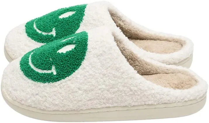 CHATTE Retro Smiley Face Slip-On Slipper