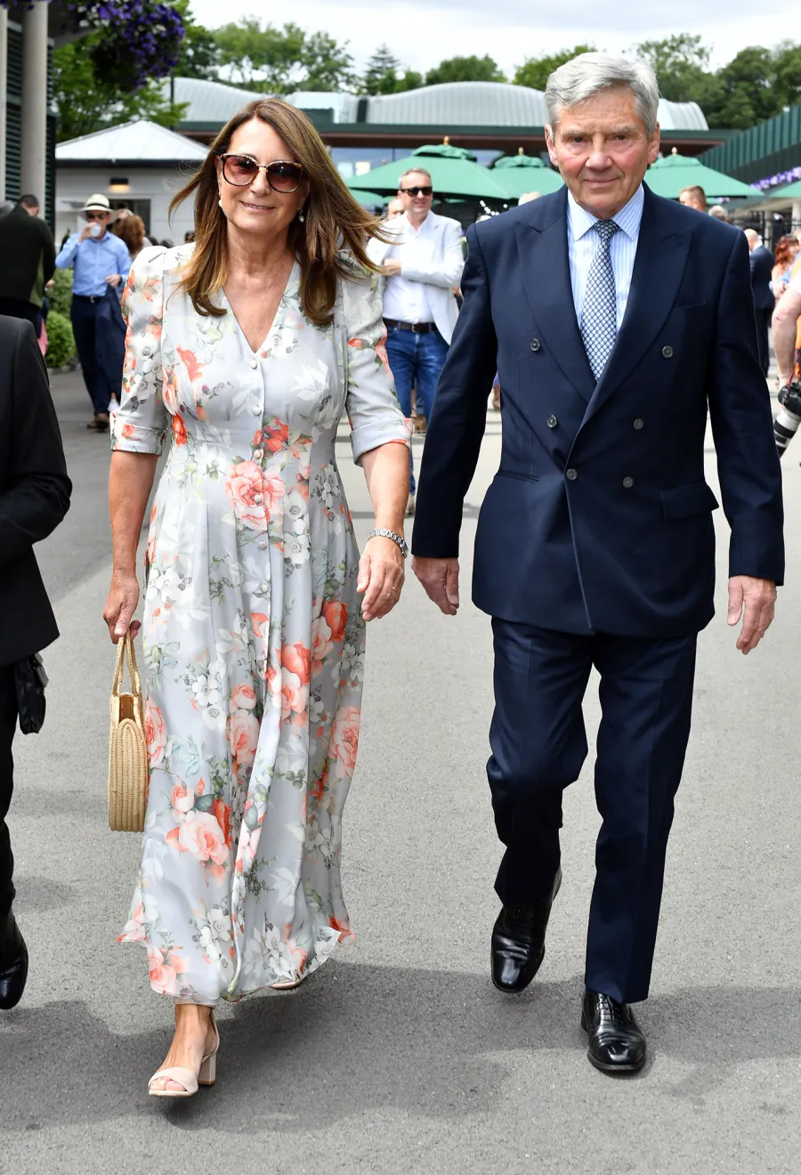 Carole Middleton and Michael Middleton
