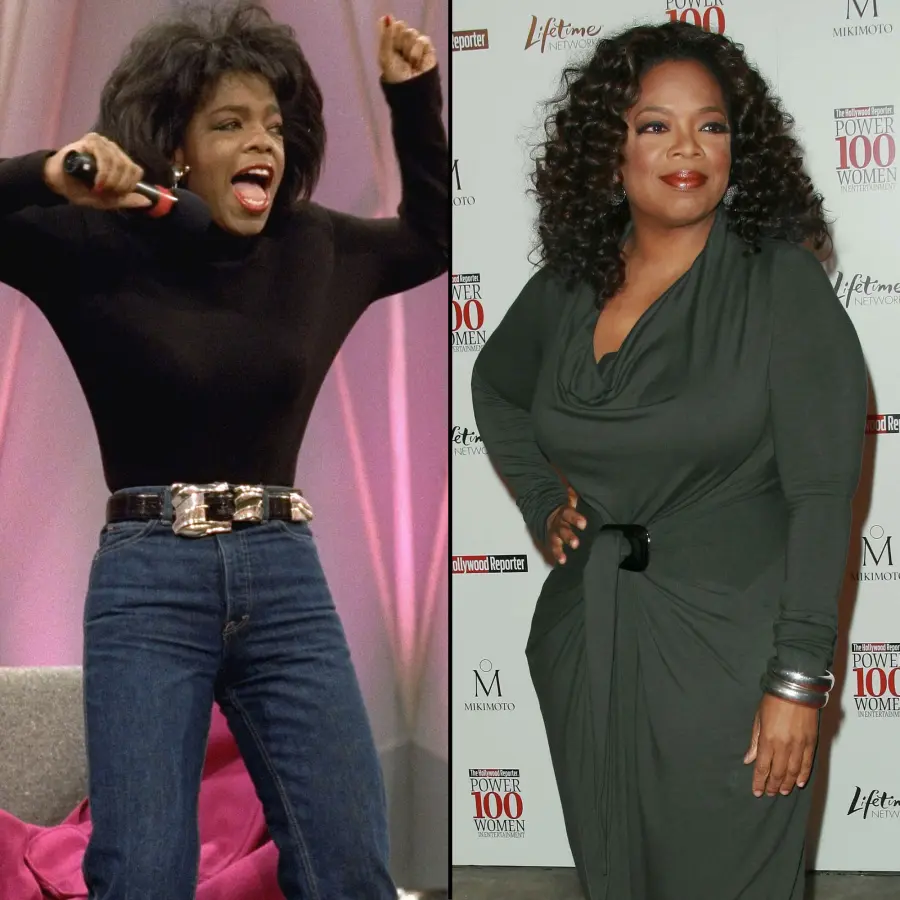 Celebrity Weight Fluctuations: Stars With Ever-Changing Bodies Oprah