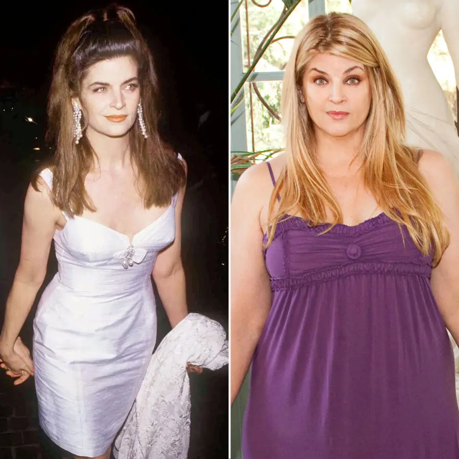 Celebrity Weight Fluctuations: Stars With Ever-Changing Bodies Kirstie Alley