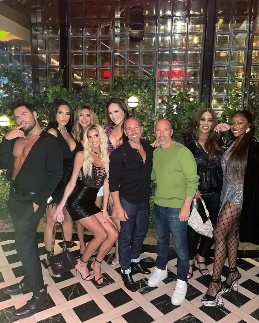 Chrishell Stause Reunites With Ex Jason Oppenheim for Surprise Early Birthday Party 3