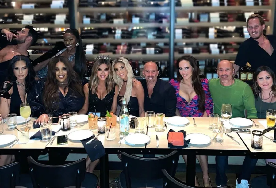 Chrishell Stause Reunites With Ex Jason Oppenheim for Surprise Early Birthday Party 4