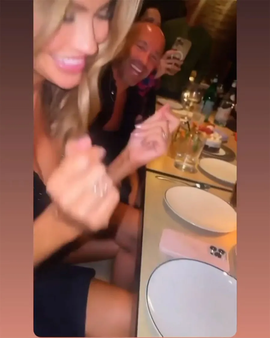 Chrishell Stause Reunites With Ex Jason Oppenheim for Surprise Early Birthday Party 6