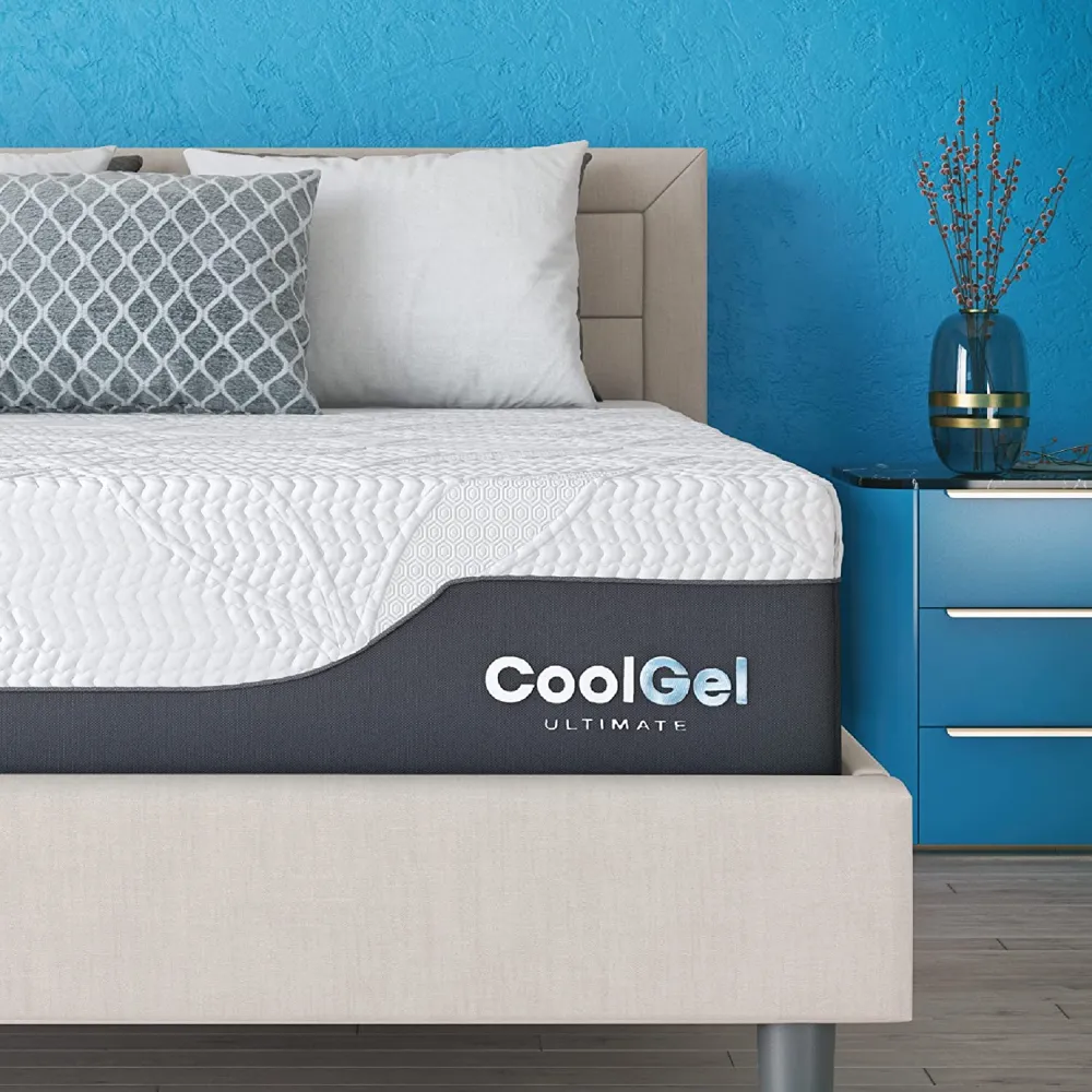 Classic Brands Cool Gel Chill Memory Foam 14-Inch Mattress