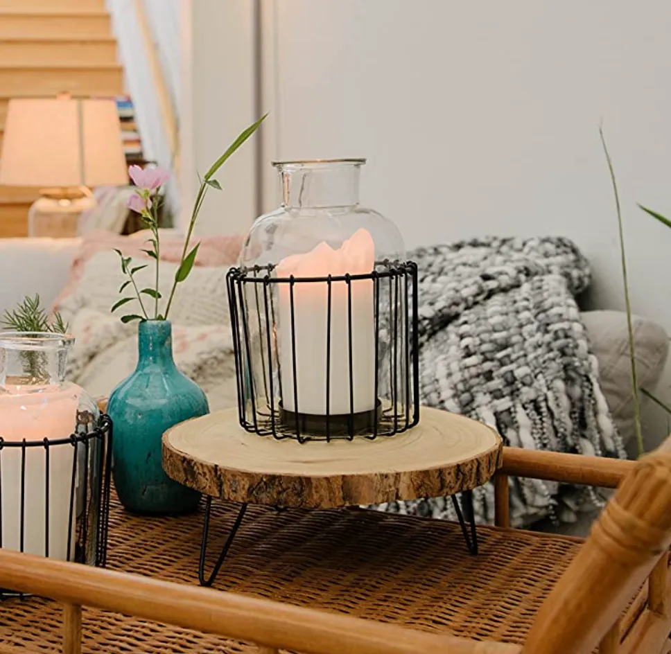 Creative Co-Op Paulownia Pedestal