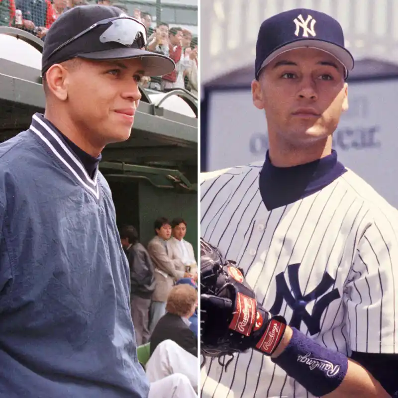 Derek Jeter Alex Rodriguez Ups Downs Through Years