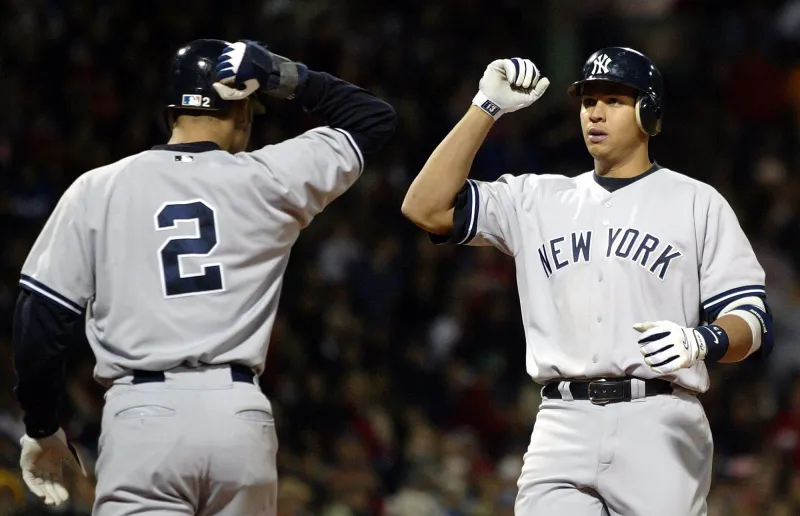 Derek Jeter Alex Rodriguez Ups Downs Through Years