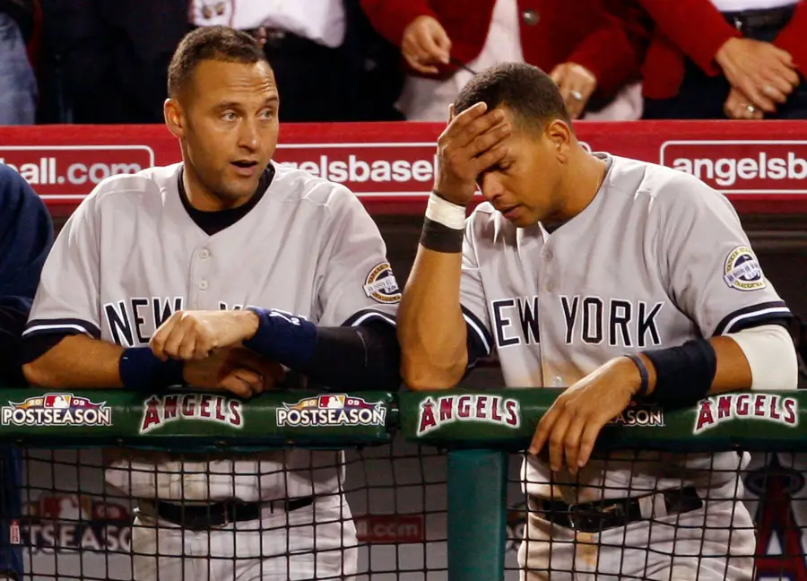 Derek Jeter Alex Rodriguez Ups Downs Through Years