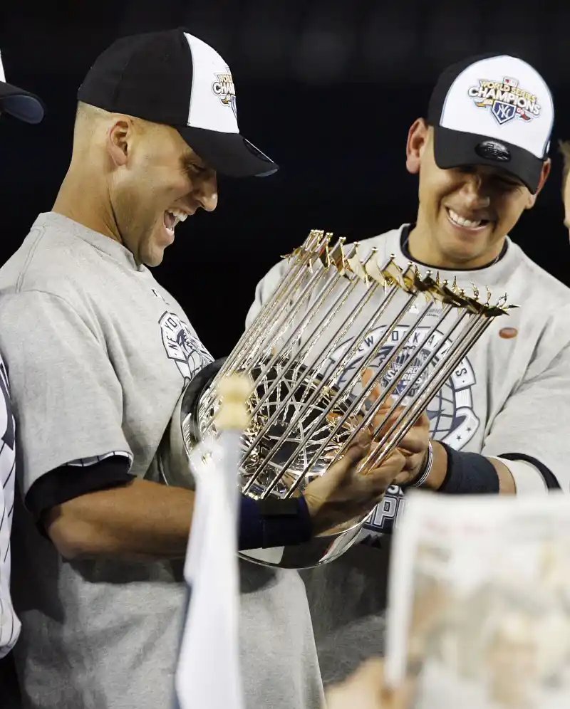 Derek Jeter Alex Rodriguez Ups Downs Through Years