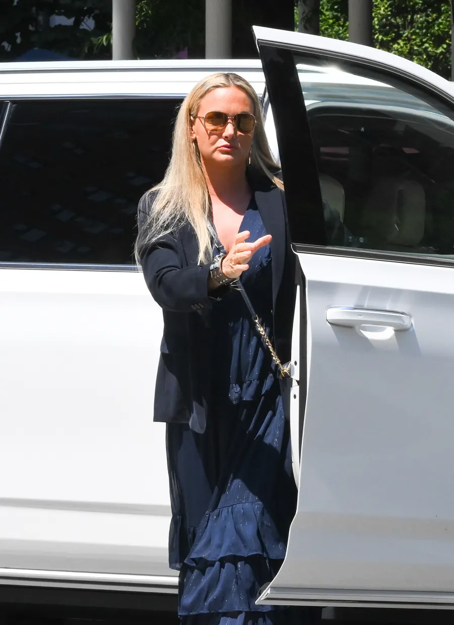 Donald Trump and More Family Members Mourn at Ivana Trump's Funeral 1 Week After Her Death: Photos