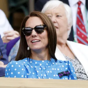 Duchess Kate and Prince William Enjoy Wimbledon With Her Mom Carole Middleton and Dad Michael Middleton