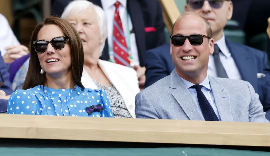 Duchess Kate and Prince William Enjoy Wimbledon With Her Mom Carole Middleton and Dad Michael Middleton