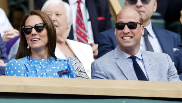 Duchess Kate and Prince William Enjoy Wimbledon With Her Mom Carole Middleton and Dad Michael Middleton