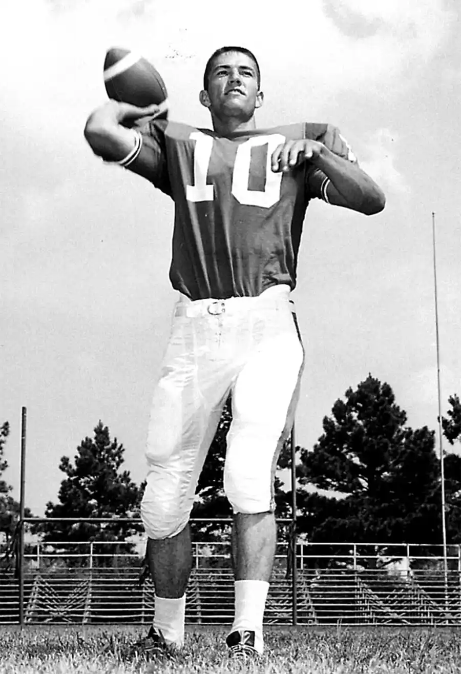 Duck Dynasty: Pre-Beard Family Photo Album Phil football portrait