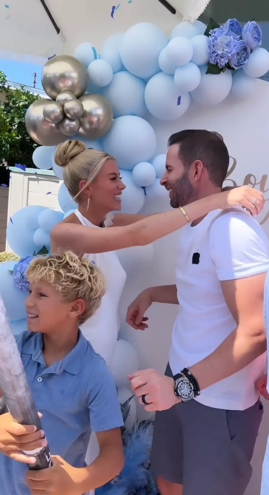 Heather Rae Young and Tarek El Moussa