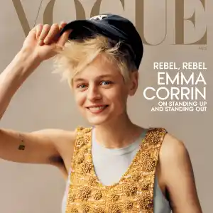 Emma Corrin Graces Cover of Vogue, Shows Armpit Hair