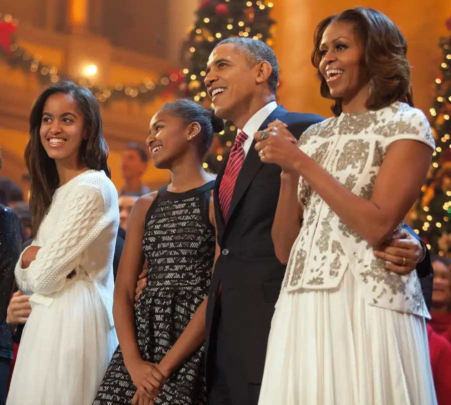 Famous Celeb Dads and Daughters Barack Obama