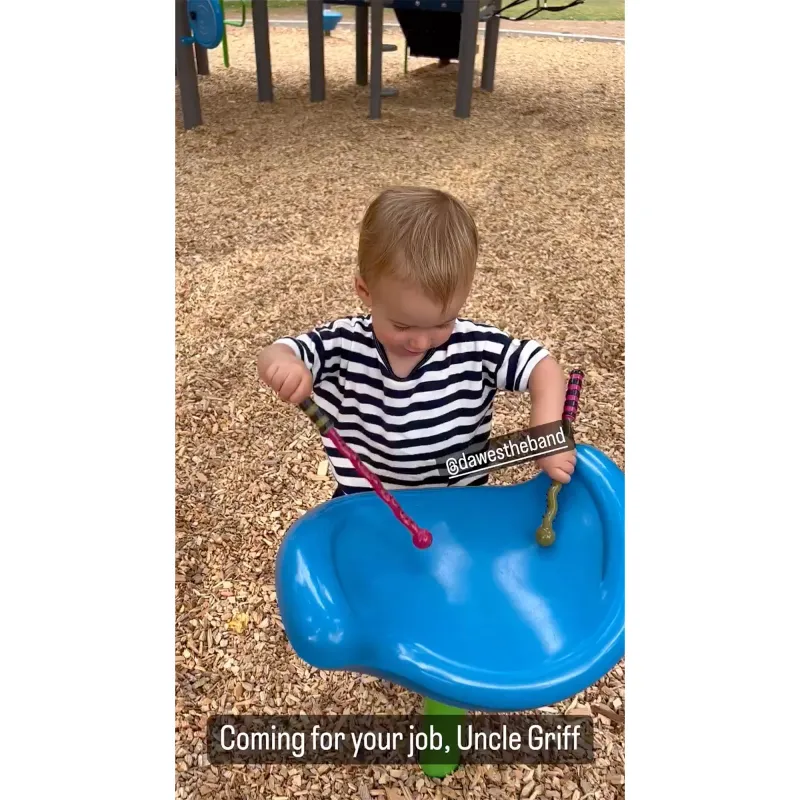 Future Drummer! Mandy Moore and Taylor Goldsmith's Son Gus' Cutest Pics