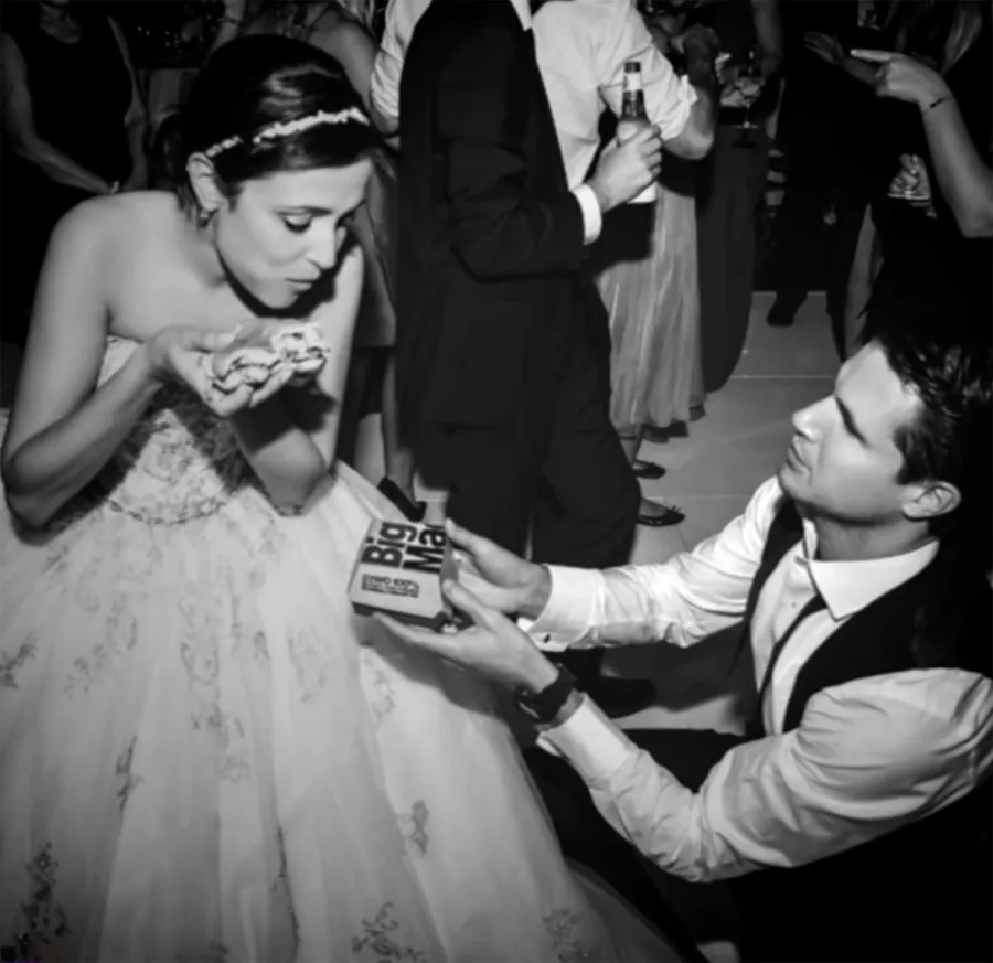 Inside Italia Ricci and Robbie Amell’s Traditional Italian Wedding big mac