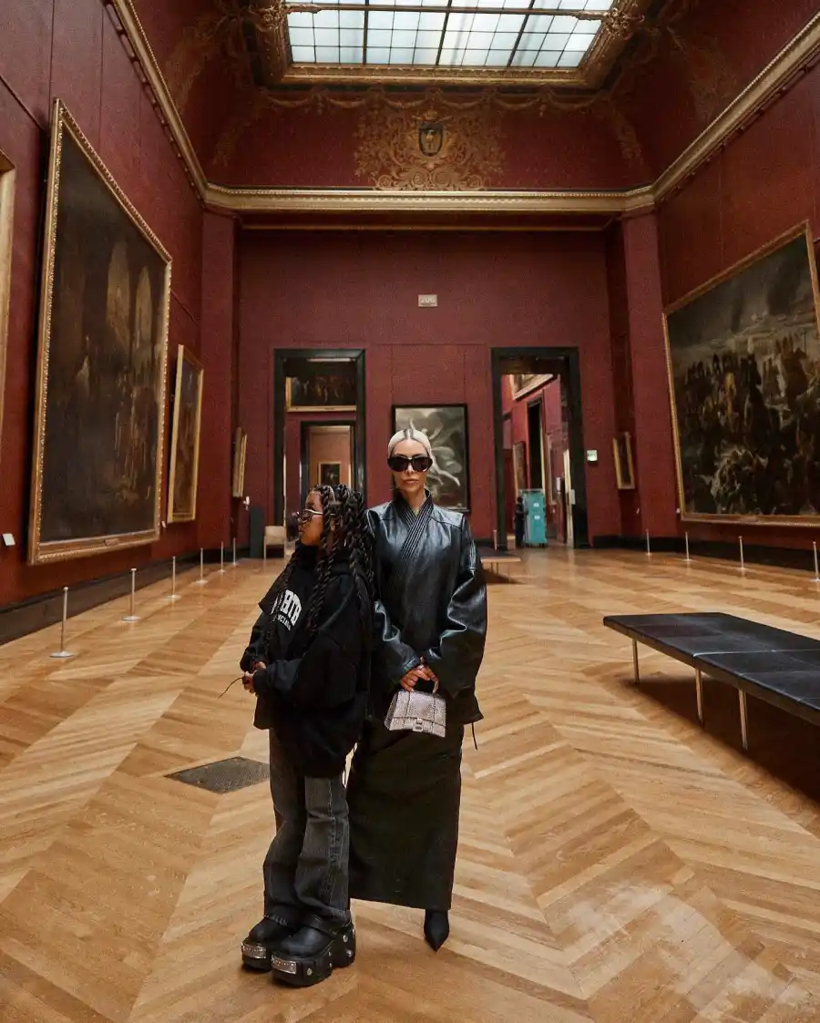 Inside Kim Kardashian, Kris Jenner and North West's 'Amazing' Visit to the Louvre During Paris Vacation