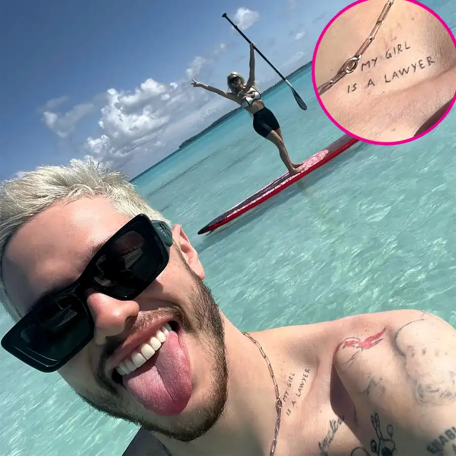 Jasmine and Aladdin'! See Pete Davidson's Tattoos for Kim Kardashian