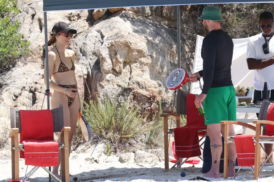 Jessica Biel Wows Animal Print Bikini
