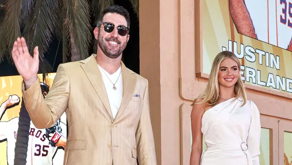 Kate Upton Husband Justin Verlander Bring Daughter Genevieve MLB All Star Game
