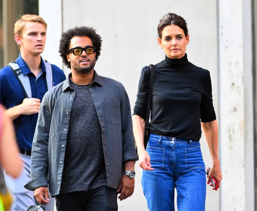 Katie Holmes and Boyfriend Bobby Wooten lll Step Out for Romantic Date Night in NYC