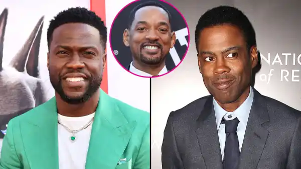 Kevin Hart Gifts Chris Rock a Goat Named Will Smith Live on Stage