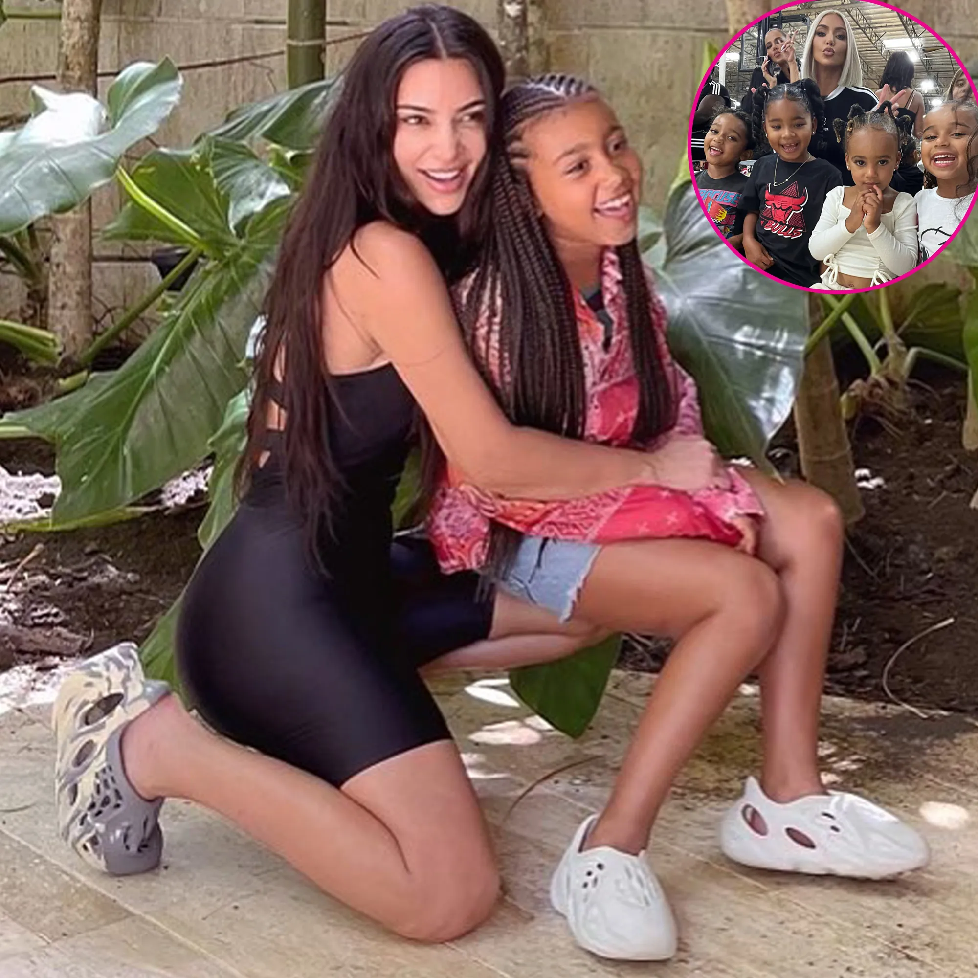 Kim Kardashian and Khloe Kardashian Cheer on North, 9, at Basketball Game Alongside Dream, Chicago and True