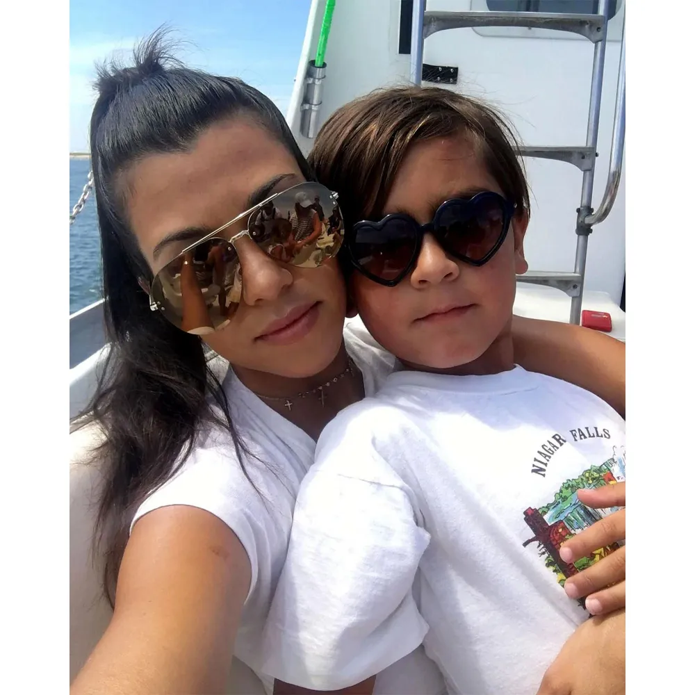 Kourtney Kardashian Addresses Son Mason&rsquo;s Alleged Social Media Accounts