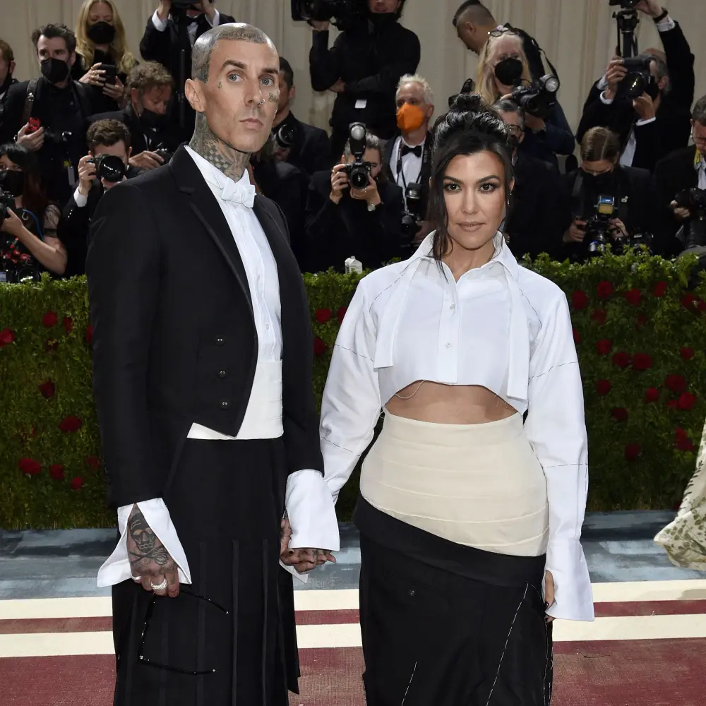 Kourtney Kardashian Inks Travis Barker's Arm With K Tattoo After Hospitalization