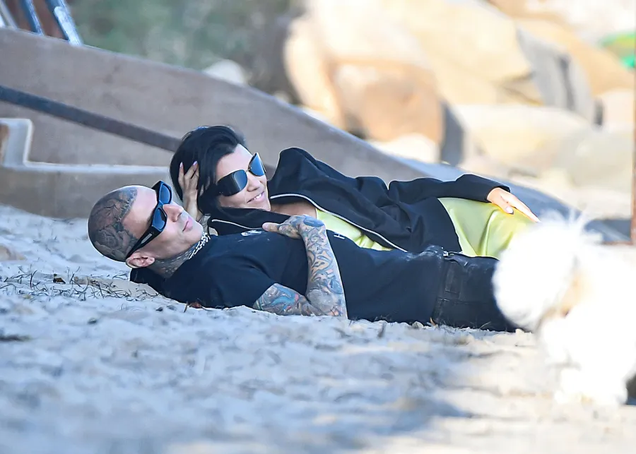 Kourtney Kardashian and Travis Barker Pack on the PDA During Romantic Getaway