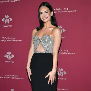 Lily James Goes Goth